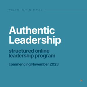 Authentic Leaders, Structured Online Leadership program